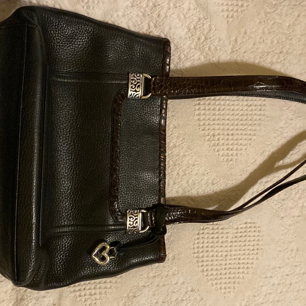 Brighton black leather purse